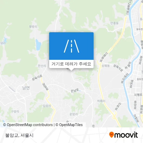 불암교 지도