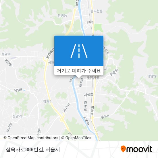 삼육사로888번길 지도