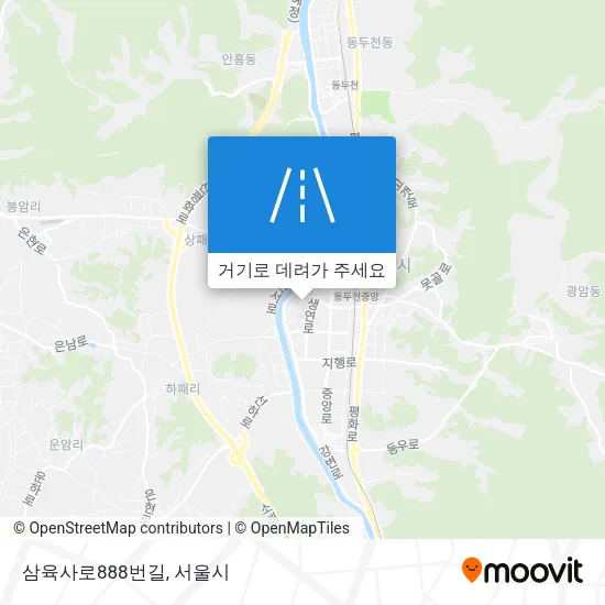 삼육사로888번길 지도