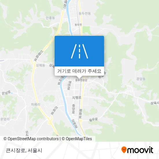 큰시장로 지도