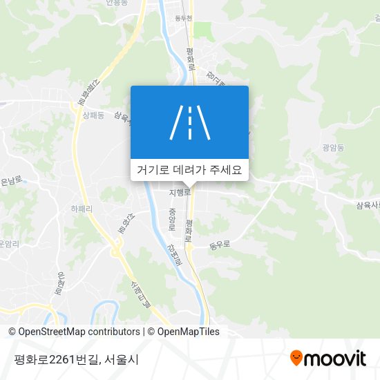 평화로2261번길 지도