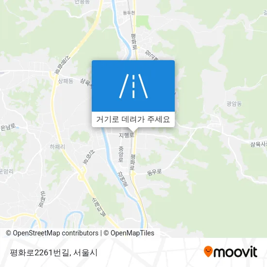 평화로2261번길 지도