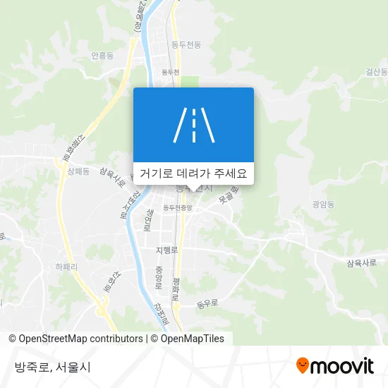 방죽로 지도