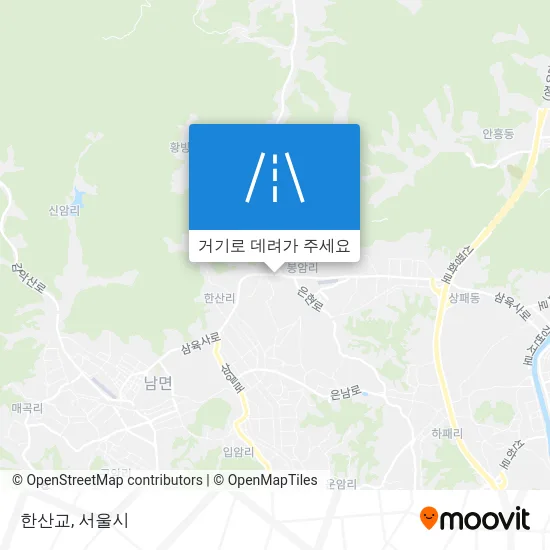 한산교 지도