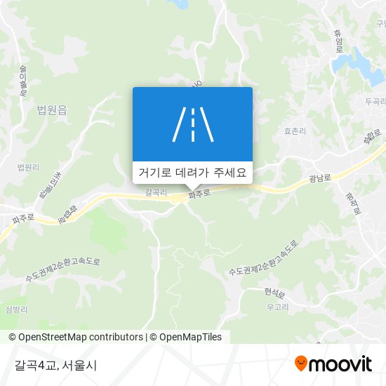 갈곡4교 지도