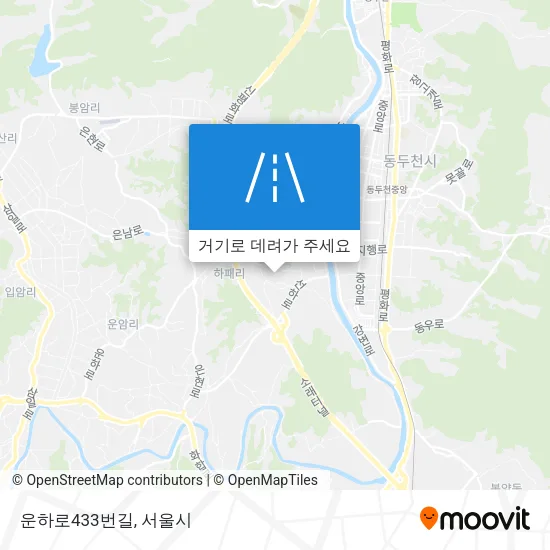 운하로433번길 지도