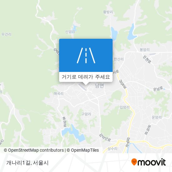 개나리1길 지도