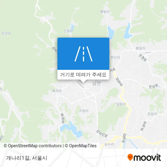 개나리1길 지도