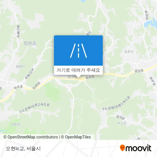 오현Ic교 지도