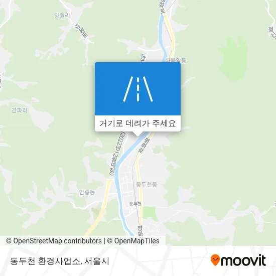 동두천 환경사업소 지도