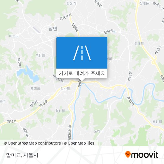 말미교 지도