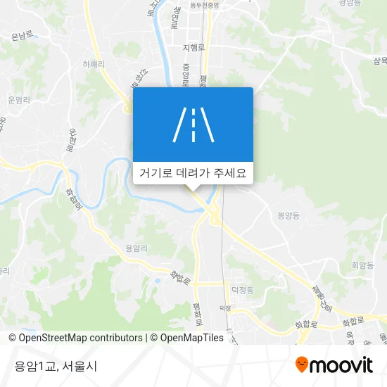 용암1교 지도