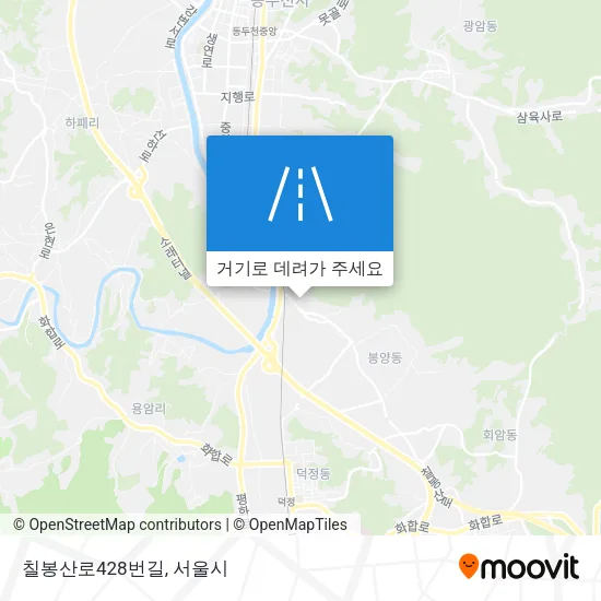 칠봉산로428번길 지도