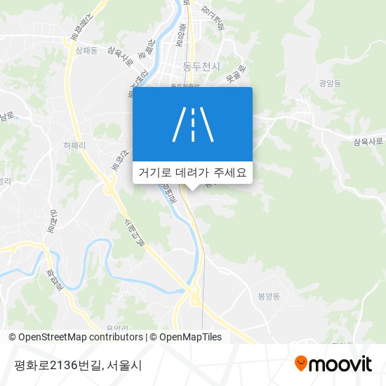 평화로2136번길 지도