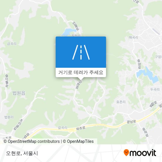 오현로 지도
