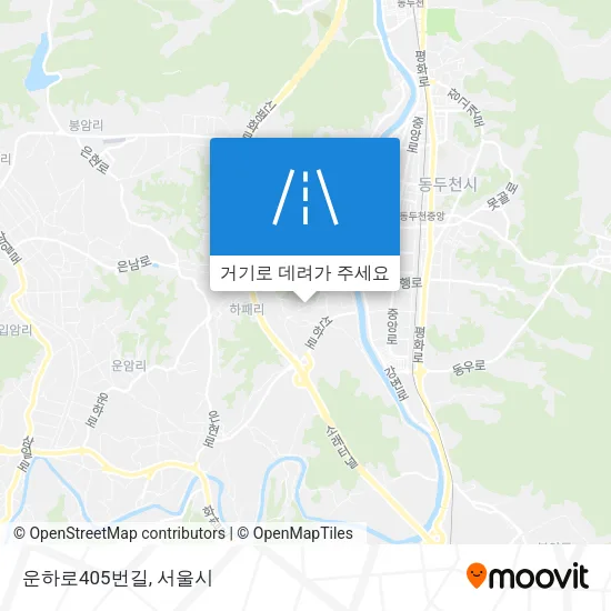 운하로405번길 지도