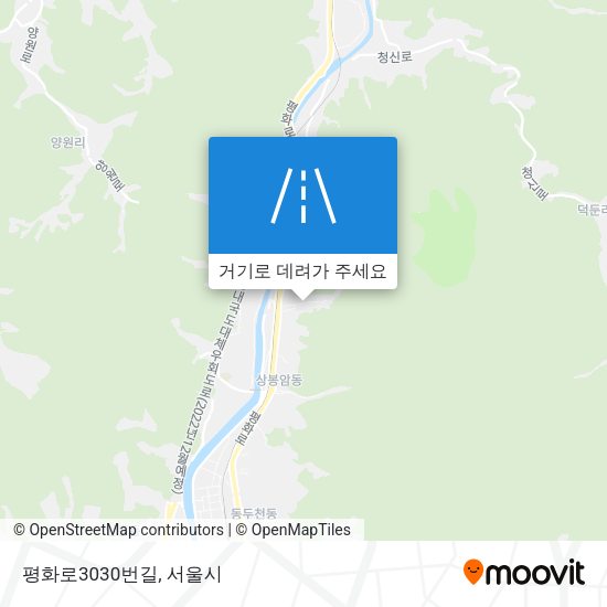 평화로3030번길 지도