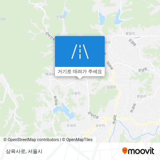 삼육사로 지도