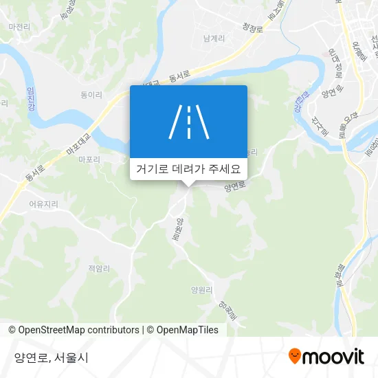 양연로 지도