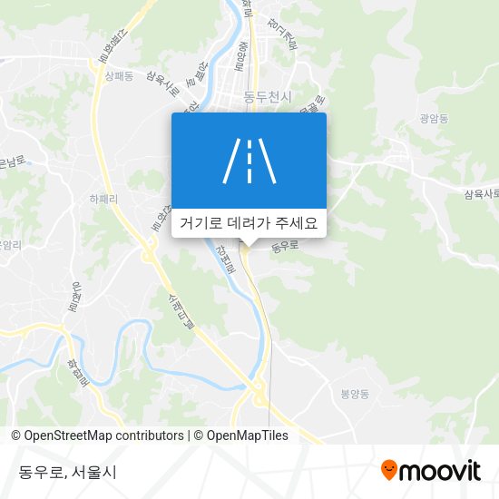 동우로 지도