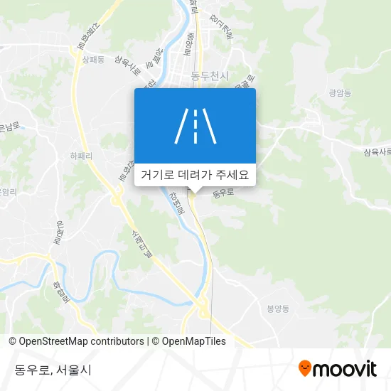 동우로 지도