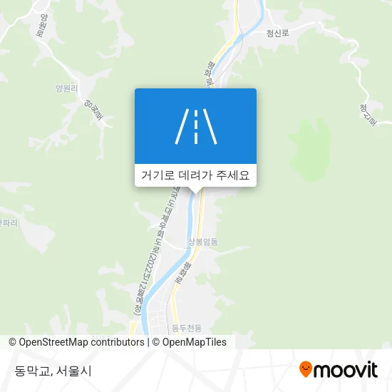 동막교 지도