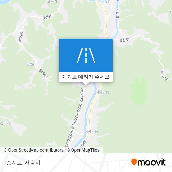 승전로 지도