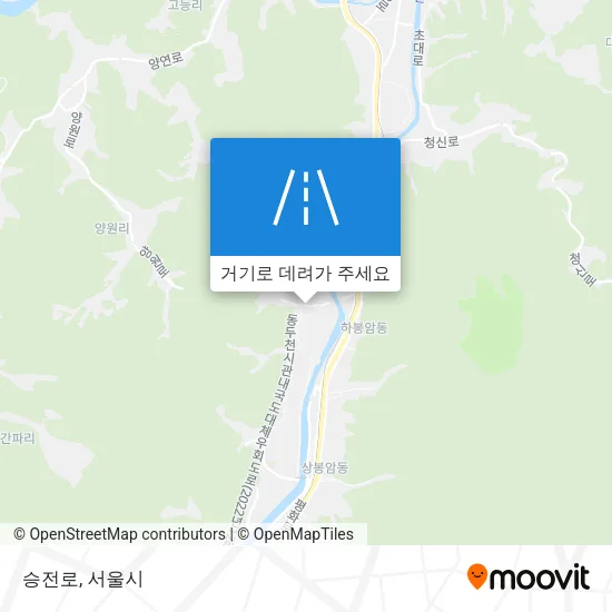 승전로 지도
