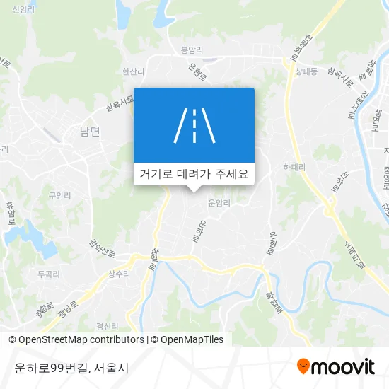 운하로99번길 지도