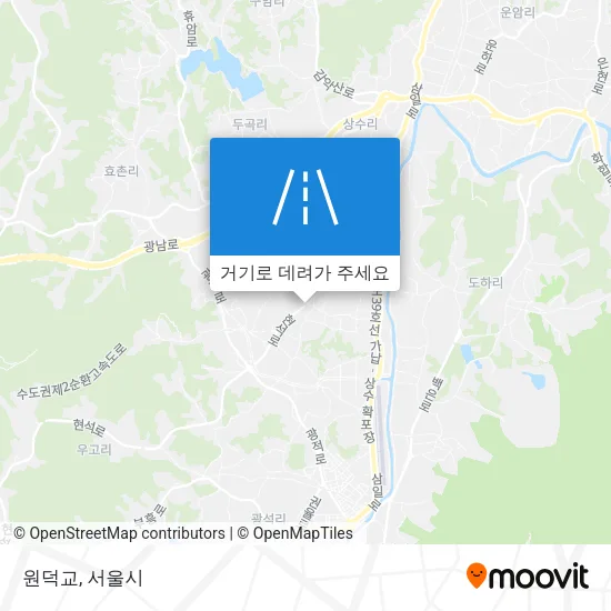 원덕교 지도
