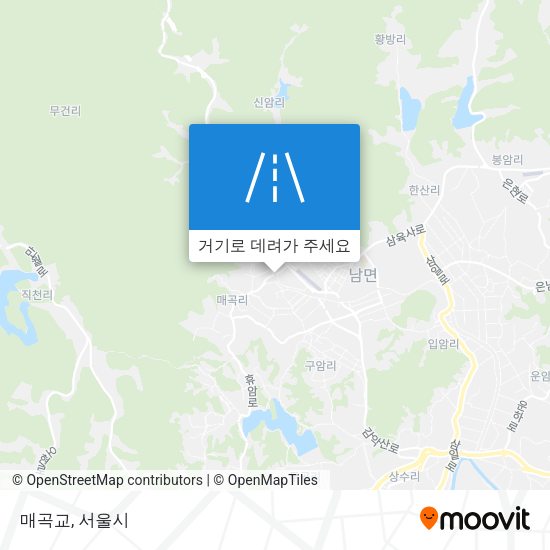 매곡교 지도