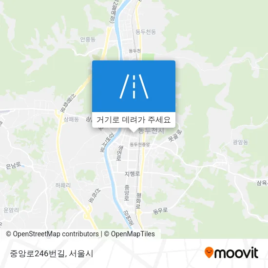 중앙로246번길 지도