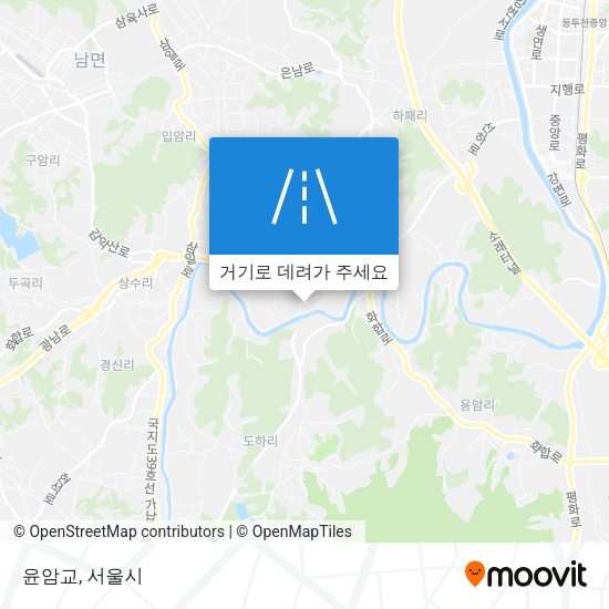 윤암교 지도