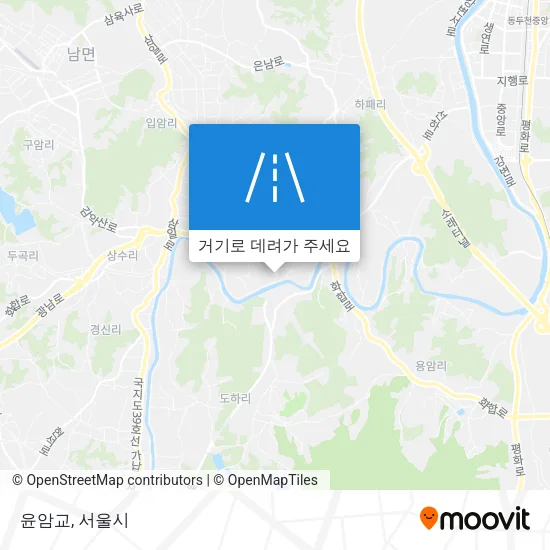 윤암교 지도