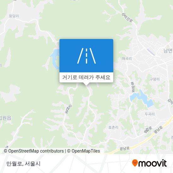 만월로 지도