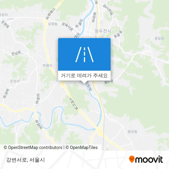 강변서로 지도