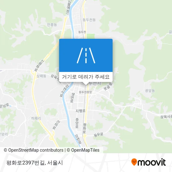 평화로2397번길 지도
