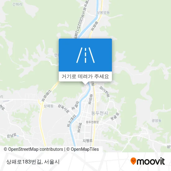 상패로183번길 지도