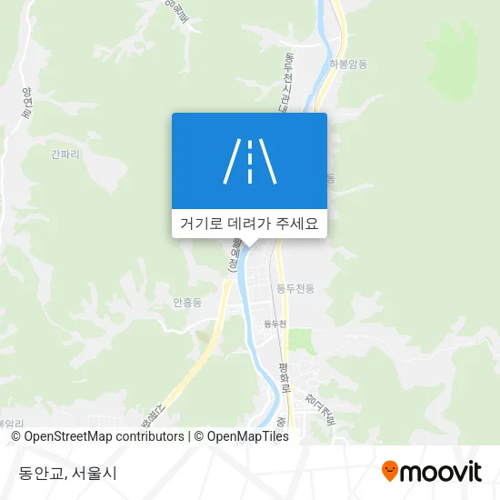 동안교 지도