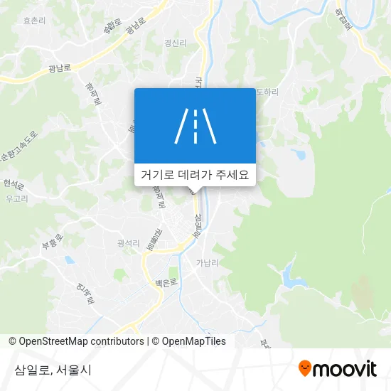 삼일로 지도