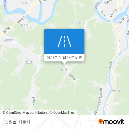 양원로 지도