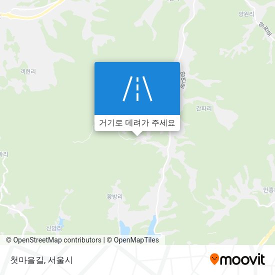 첫마을길 지도