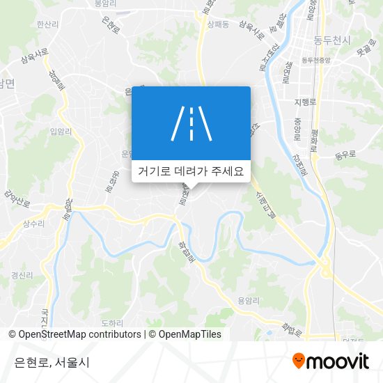 은현로 지도