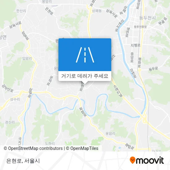 은현로 지도