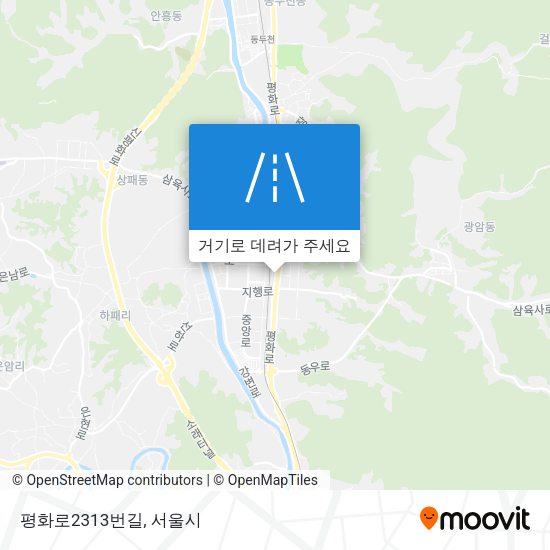평화로2313번길 지도