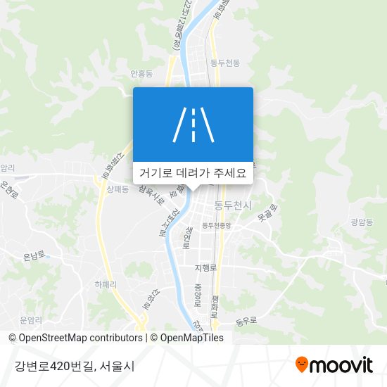 강변로420번길 지도