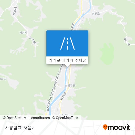 하봉암교 지도