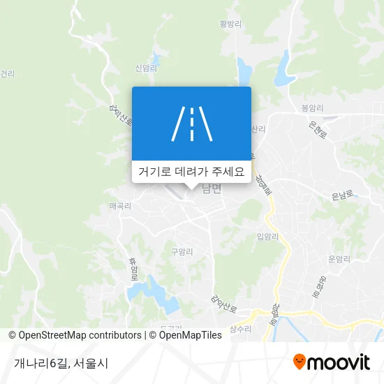 개나리6길 지도