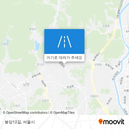 봉암12길 지도