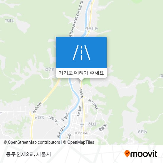 동두천제2교 지도